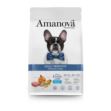 Amanova Dog Adult Sensitive Delicious Lamb 10kg Grain Free