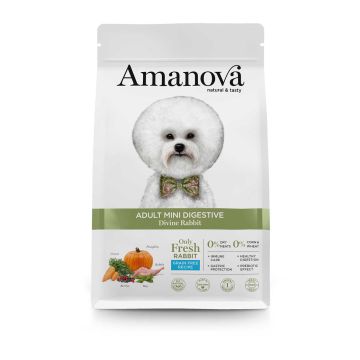 Amanova Dog Adult Mini Digestive Divine Rabbit 2kg Grain Free