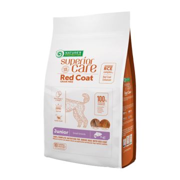 Nature's Protection Red Coat Salmon Grain Free Junior Mini 1.5kg