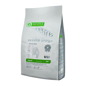 Nature's Protection White Dog Insect Grain Free Adult Mini 1.5kg