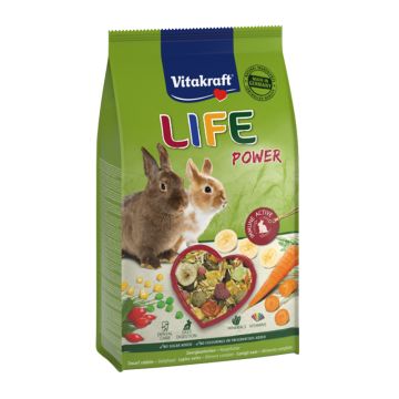 Vitakraft Life Power Τροφή για Κουνέλια 600gr