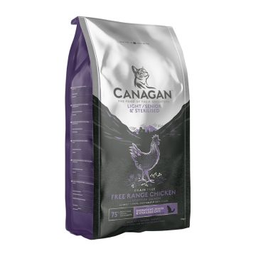 Canagan Light/Senior/Sterilised for Cats 4kg