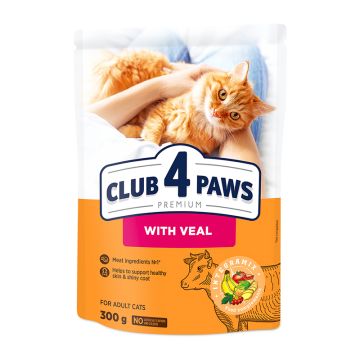 Club 4 Paws Adult Veal 300gr