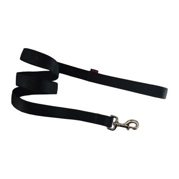 Pet Interest Οδηγός Plain Line 1.20m 10mm Μαύρο