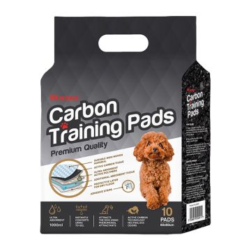 Pet Interest Carbon Training Pads Εκπαιδευτικές Πάνες με Ενεργό Άνθρακα 10τμχ 60x60εκ.