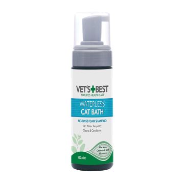 Vet's Best Waterless Cat Foam Bath 150ml