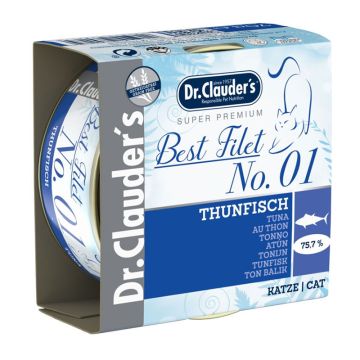 Dr Clauder's Cat Best Filet No1 Tuna 70gr