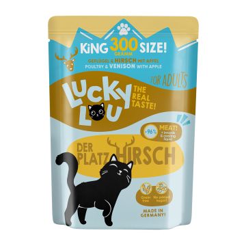 Lucky Lou LifeStage Adult Πουλερικά & Ελάφι 300gr