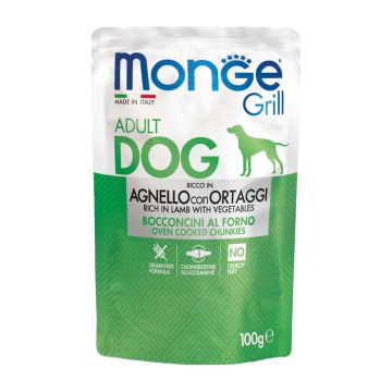 Monge Grill Dog Rich in Lamb & Vegetables 100gr