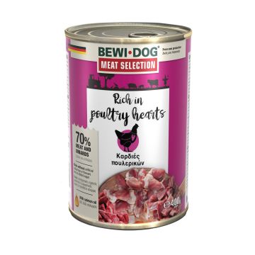 BEWI Meat Selection Κονσέρβα Καρδιές Πουλερικών Πατέ 400gr