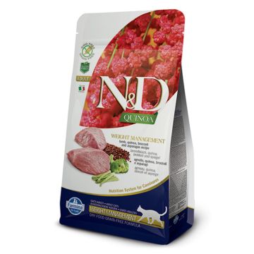 N&D Quinoa Cat Weight Management με Αρνί 300gr