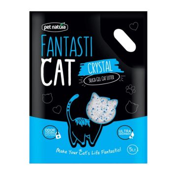 Pet Natura Κρυσταλλική Άμμος Υγιεινής Fantasticat 5L-2kg