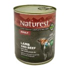 Naturest Adult Μοσχάρι, Αρνί & Ρύζι 800gr