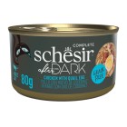 Schesir Cat After Dark Κομματάκια Κοτόπουλο & Αυγό Ορτυκιού 80gr