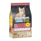 Nutram S1 Sound Balanced Wellness Kitten Chicken & Salmon 1.13kg