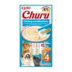 Inaba Churu Cat Κρεμώδης Λιχουδιά με Τόνο & Θαλασσινά 56gr