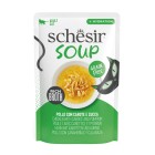 Schesir Cat Soup Κοτόπουλο & Κολοκύθα 40gr