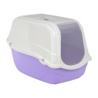 Pet Camelot Τουαλέτα Romeo 57x39x41cm με Πορτάκι & Φίλτρο Λιλά