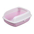 Pet Interest Λεκάνη Γάτας Easy Semi-Closed 50.5x37.5x19.5cm Ροζ