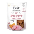 Brit Dog Snack Jerky Puppy Turkey Meaty Coins 80gr