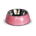Pet Interest Dual Bowl Διπλό Μπολ 700/900ml Ροζ