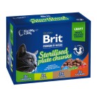 Brit Premium Cat Adult Sterilised Pouch Family 1200gr (12x100gr)