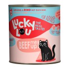 Lucky Lou LifeStage Adult Πουλερικά & Βοδινό 800gr