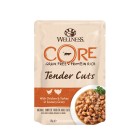 Wellness CORE Tender Cuts Κοτόπουλο & Γαλοπούλα 85gr
