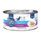 Egeo Cat Adult Τόνος με Χταπόδι σε Ζελέ 85gr
