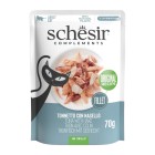 Schesir Cat Jelly Τόνος με Μπακαλιάρο Pouch 85gr