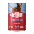 Carnilove Dog Adult Pate Can Turkey & Salmon 400gr