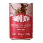 Carnilove Dog Adult Pate Can Turkey, Reindeer & Wild Boar 400gr