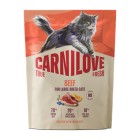 Carnilove True Fresh Cat Adult Large Breeds Beef 400gr