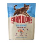 Carnilove True Fresh Cat Sterilised Fish & Turkey 400gr