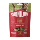 Carnilove Cat Adult Crunchy Snack Duck & Raspberries 50gr